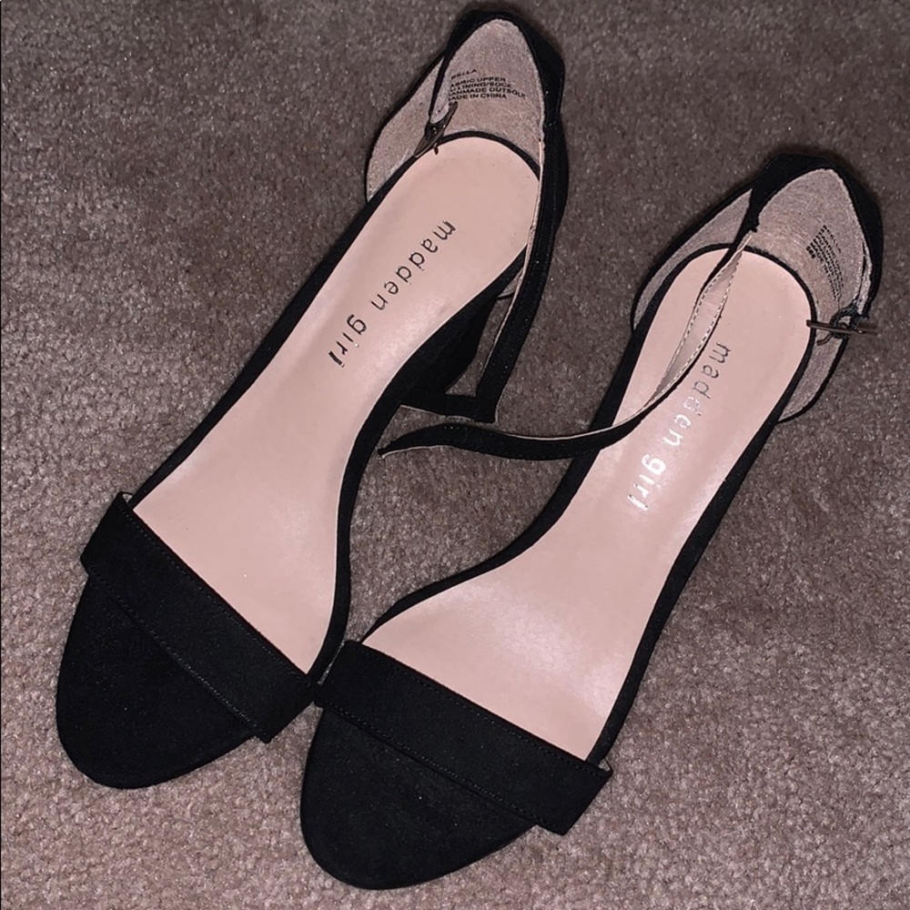 Black heels